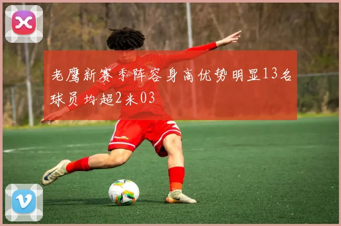 老鹰新赛季阵容身高优势明显13名球员均超2米03
